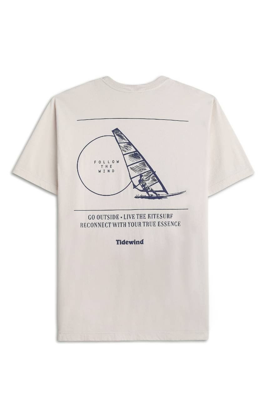 T-Shirt Vela Tidewind Off-White - Imagem 2