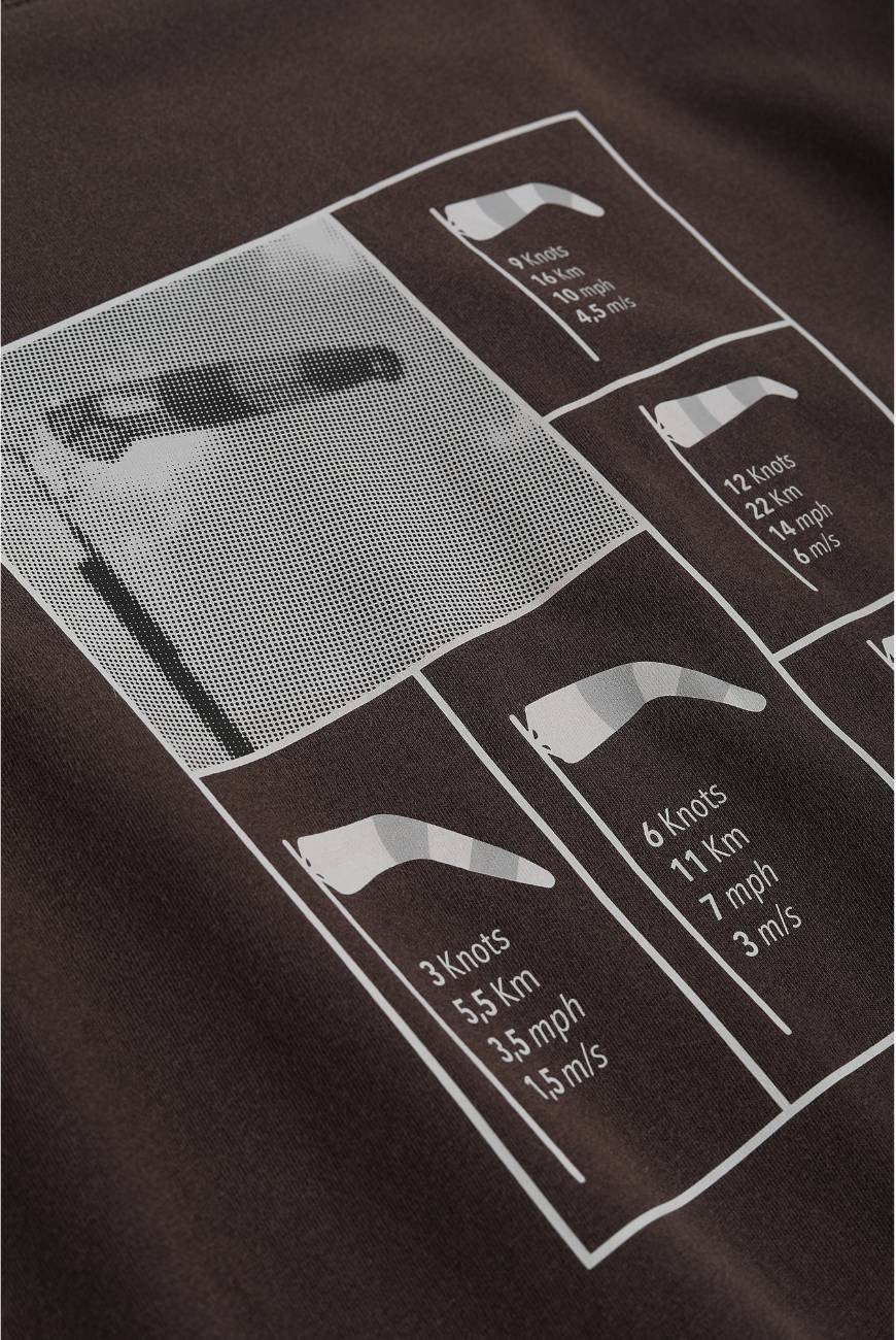 T-Shirt Biruta Marrom - Imagem 3