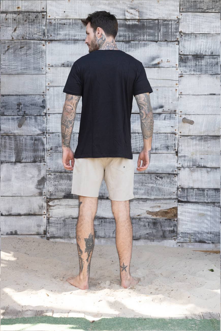 T-Shirt Básica Tidewind Preta - Imagem 3