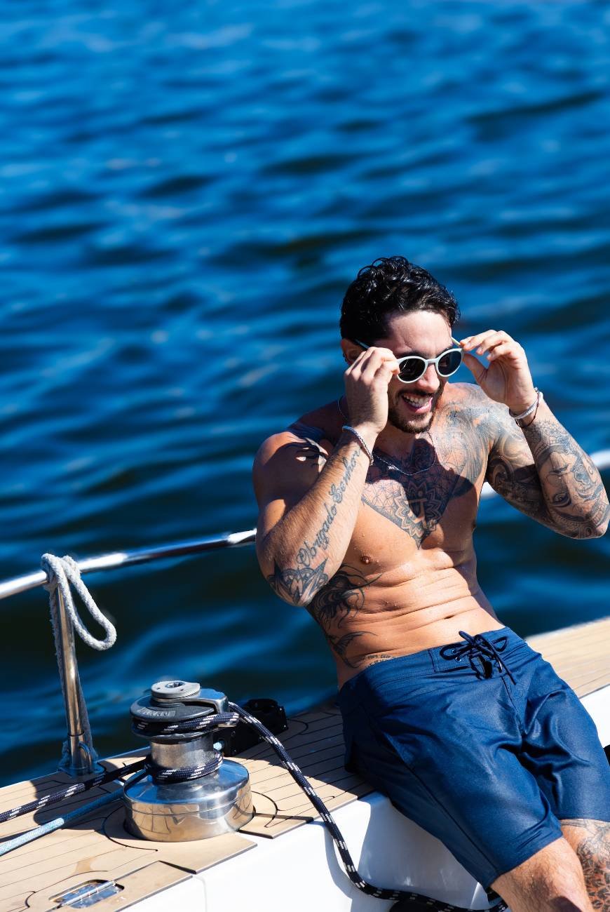 Bermuda Kitesurf Azul Escuro - Imagem 4