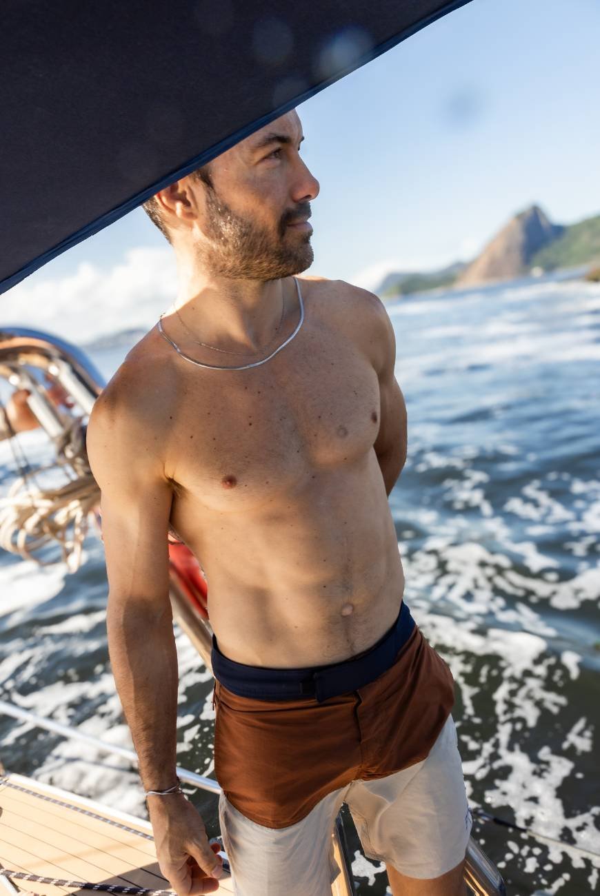 Boardshort Brown Bicolor - Imagem 5