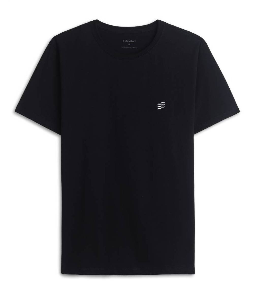 T-Shirt Básica Tidewind Preta