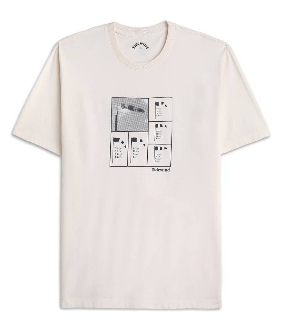 T-Shirt Biruta Off-White